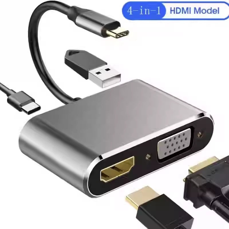 Computer Projector Monitor Screen-mirroring Converter Docking Station