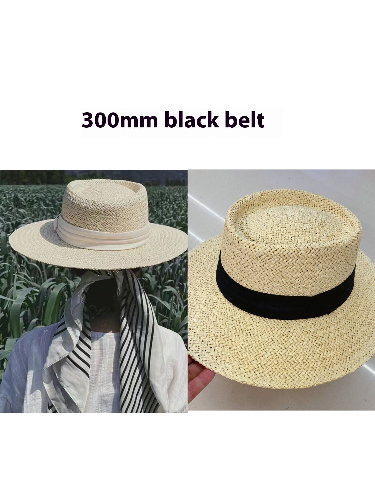 Fashion Sun Protection Hat Beach Weaving Sun Hat