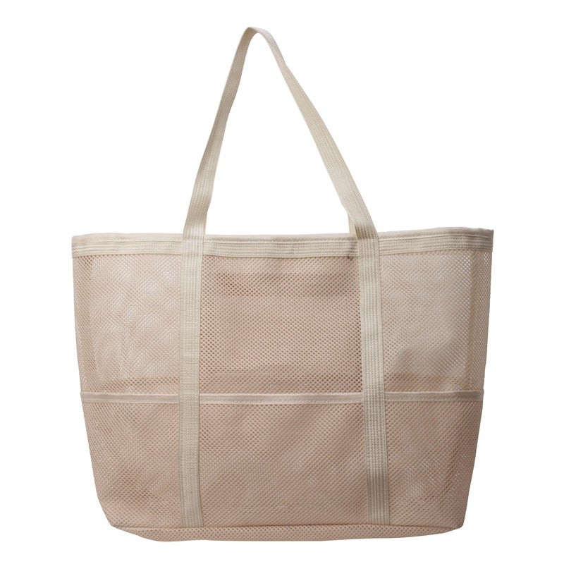 Mesh Beach Bag Large-capacity Beach Tote For Women