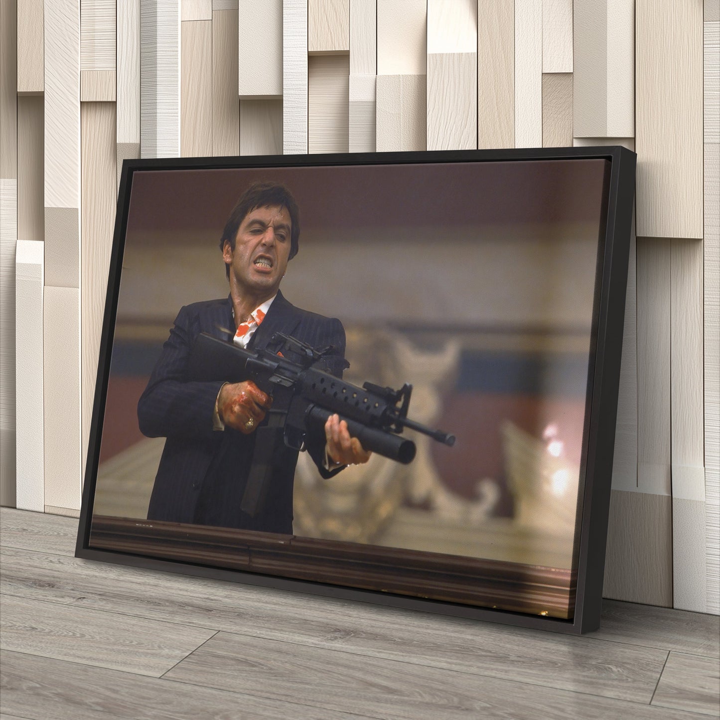 Scarface Canvas – Tony Montana Wall Art for Man Cave