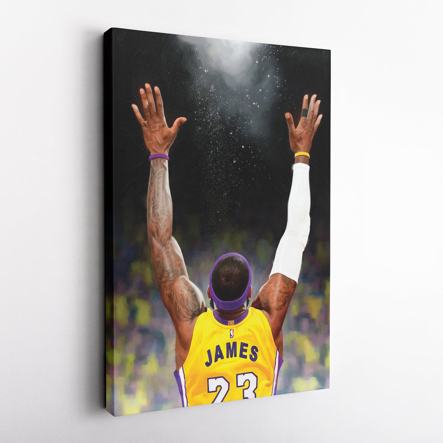 LeBron James Canvas – Lakers Champion Wall Art Decor