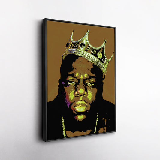 Notorious B.I.G Canvas – Rap Icon Wall Art for Home Decor