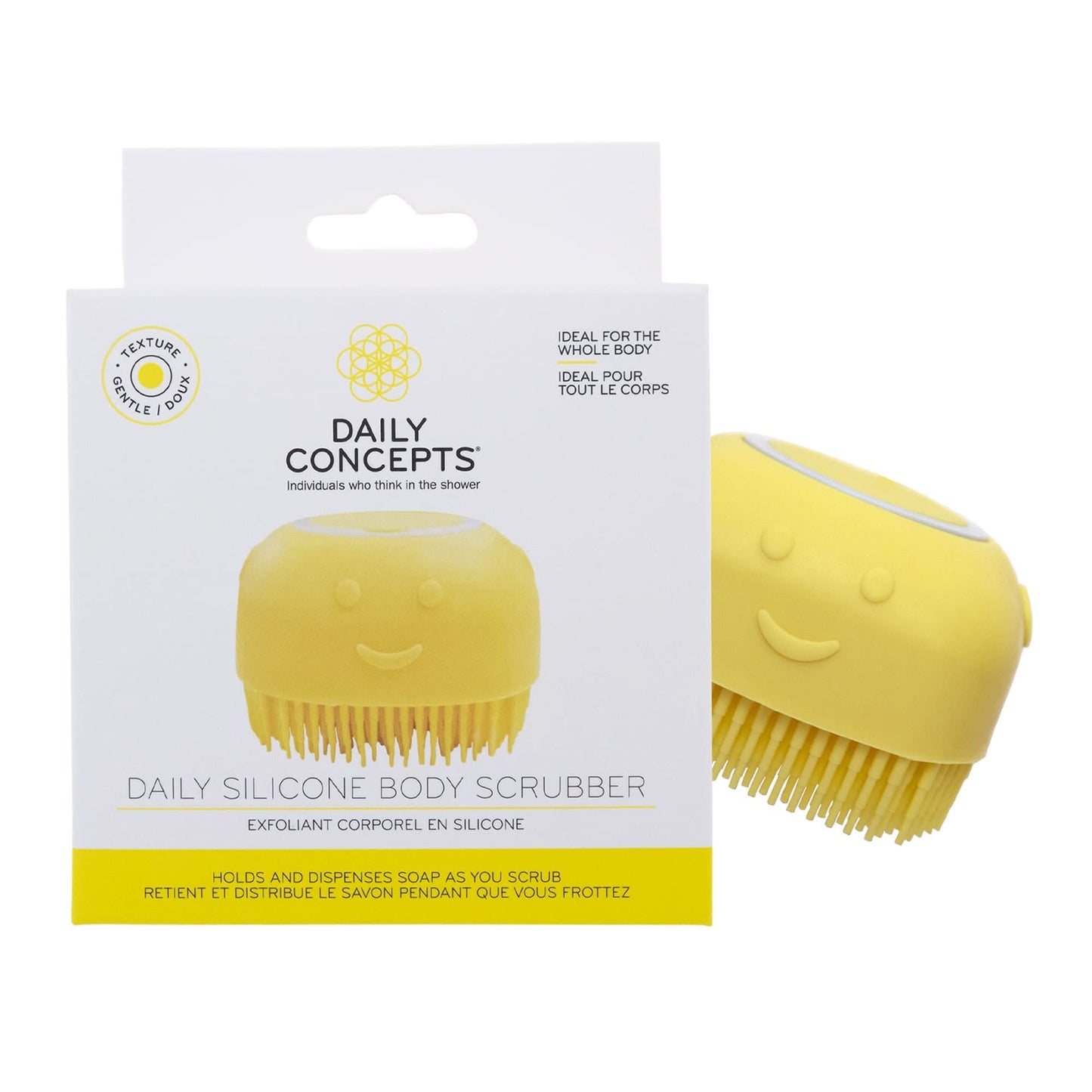 Daily Concepts Silicone Body Scrubber