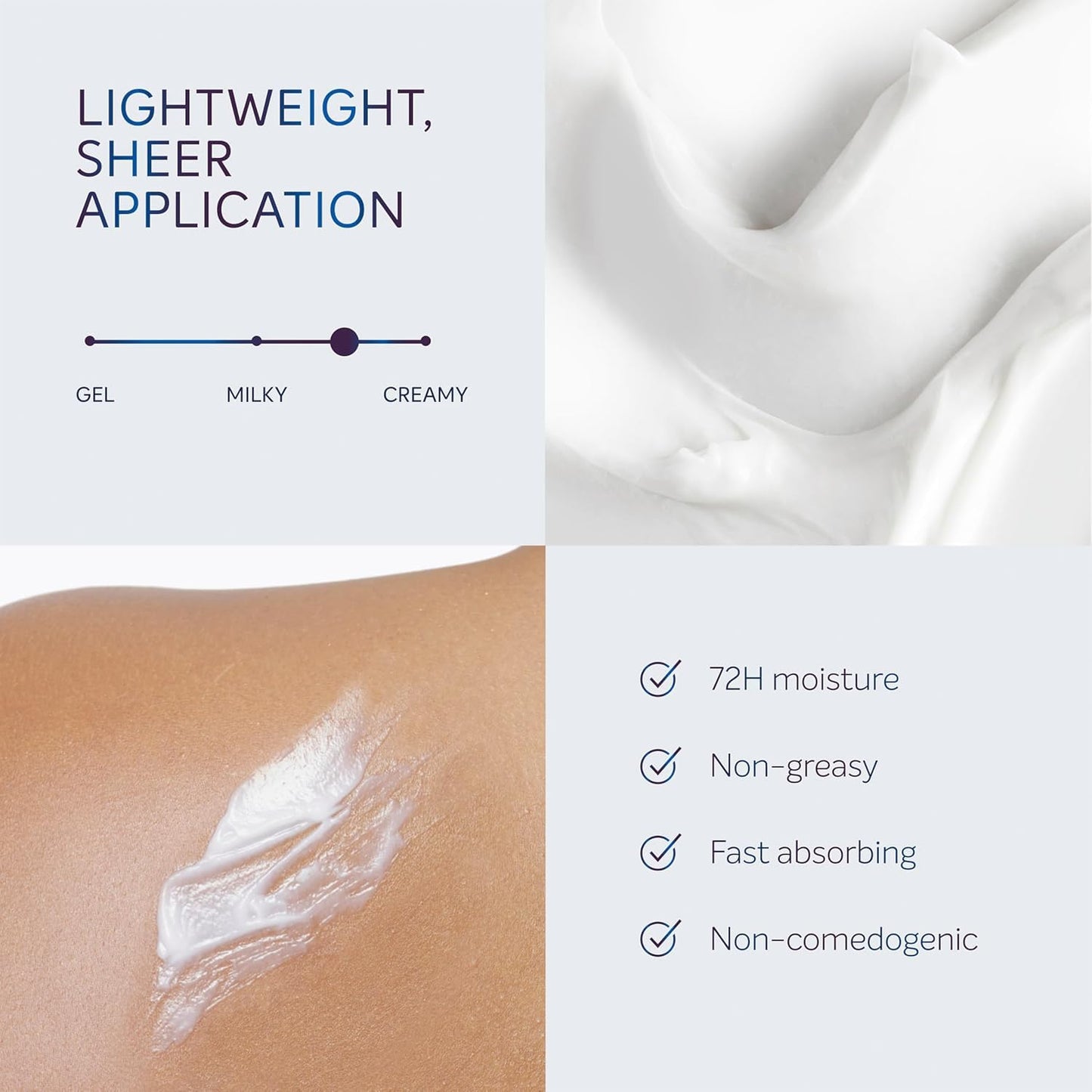 Dove Body Cream Serum Prebiotic + Protection for Dry, Sensitive Skin, with Pro-Vitamin B5, Stearic Acid and Peptides Lotion, 8 oz