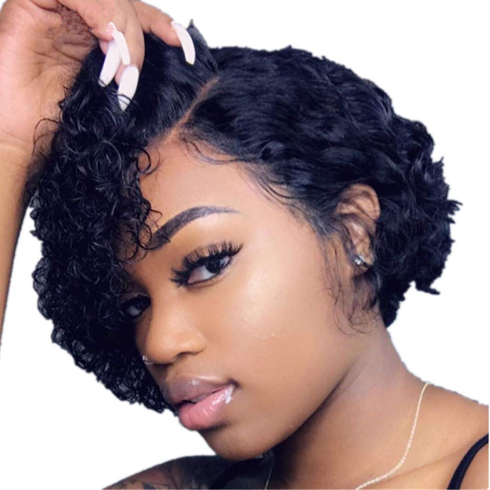 Extensiones de Cabello Humano Rizado Peruano - Tejido Jerry Curl, Extensiones de Cabello Remy de Doble Dibujo, Extensiones de Color