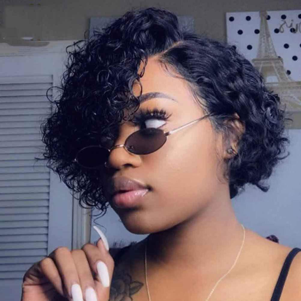 Extensiones de Cabello Humano Rizado Peruano - Tejido Jerry Curl, Extensiones de Cabello Remy de Doble Dibujo, Extensiones de Color