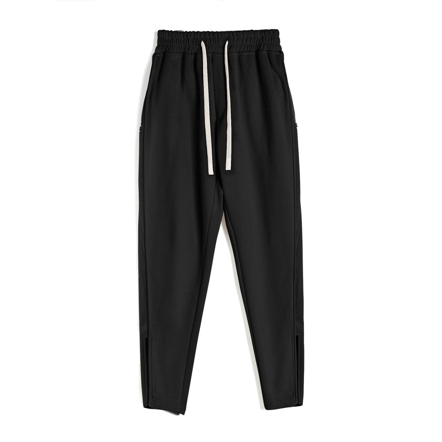 Men's Slim Fit Leg Opening Ankle Zipper Sweatpants