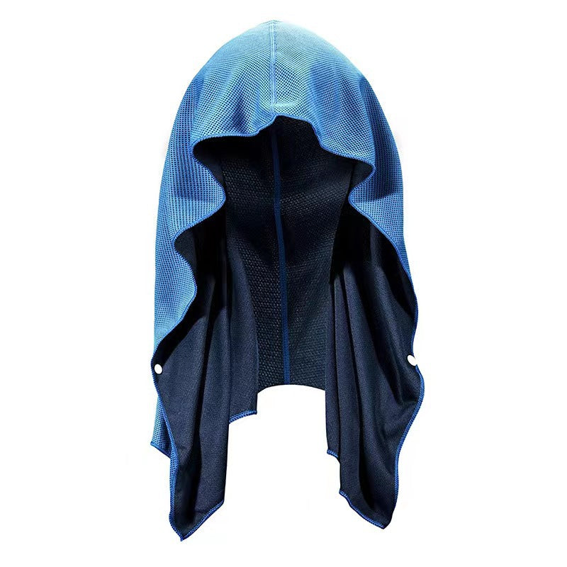 U-shaped Cold Hoodie Towel Gym Beach