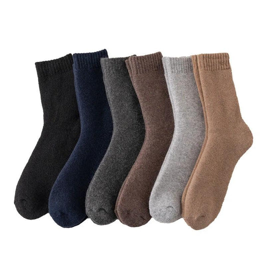 Men's Warm Wool Thickened Fleece Lined Socks