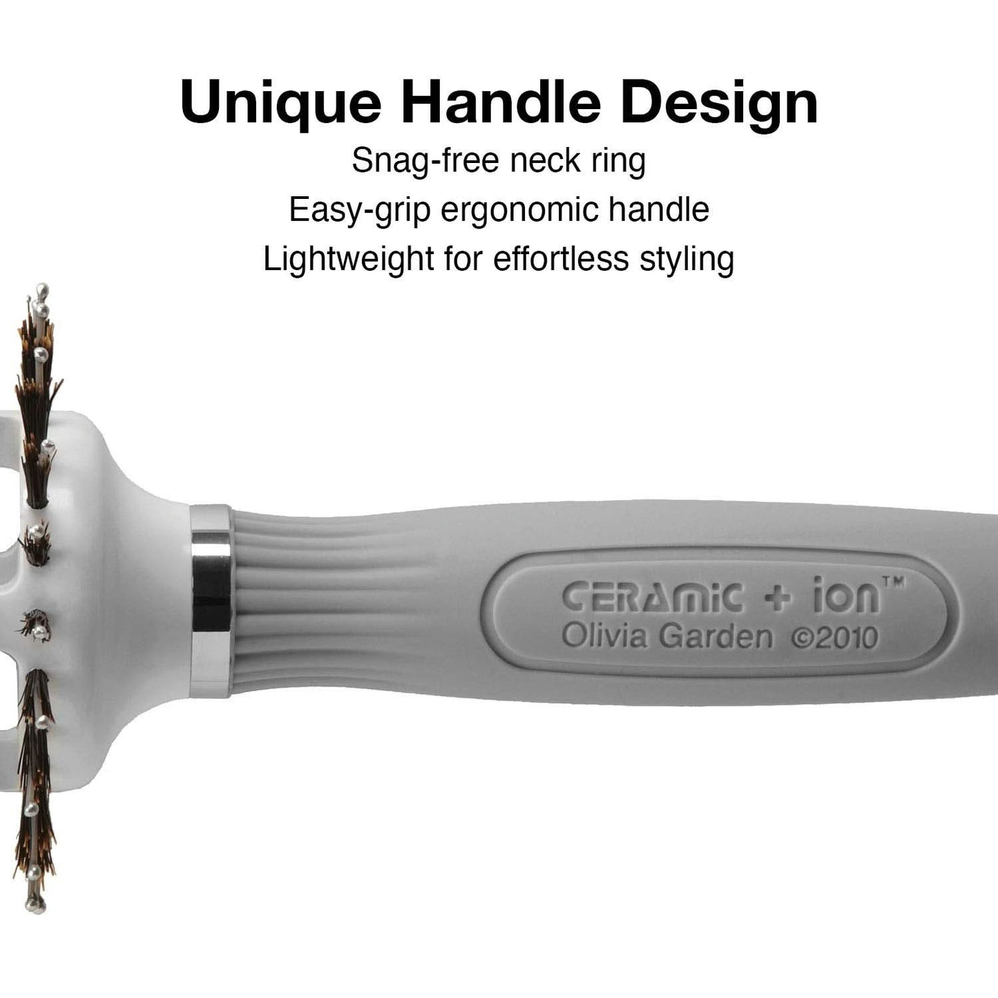 Olivia Garden Ceramic + Ion Turbo Vent Combo Hair Brush 2 1/2" CITV-COMD