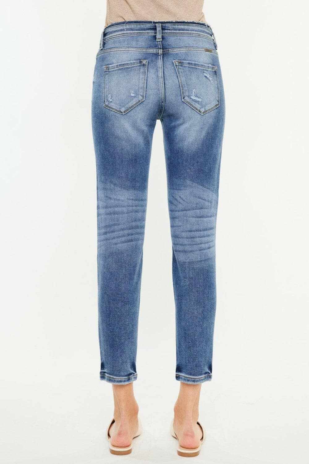 Pants Trendsi Premium Kancan high rise mom jeans, distressed