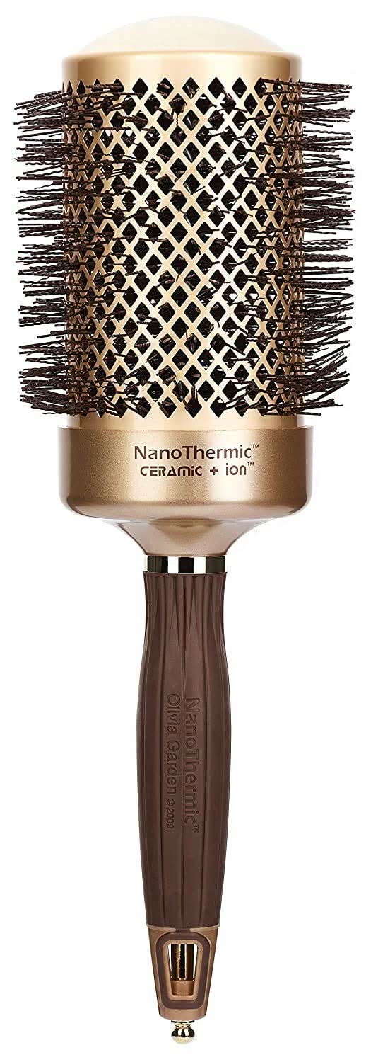 Olivia Garden NanoThermic Ceramic + Ion Round Thermal - NT-64 (2 3/4")
