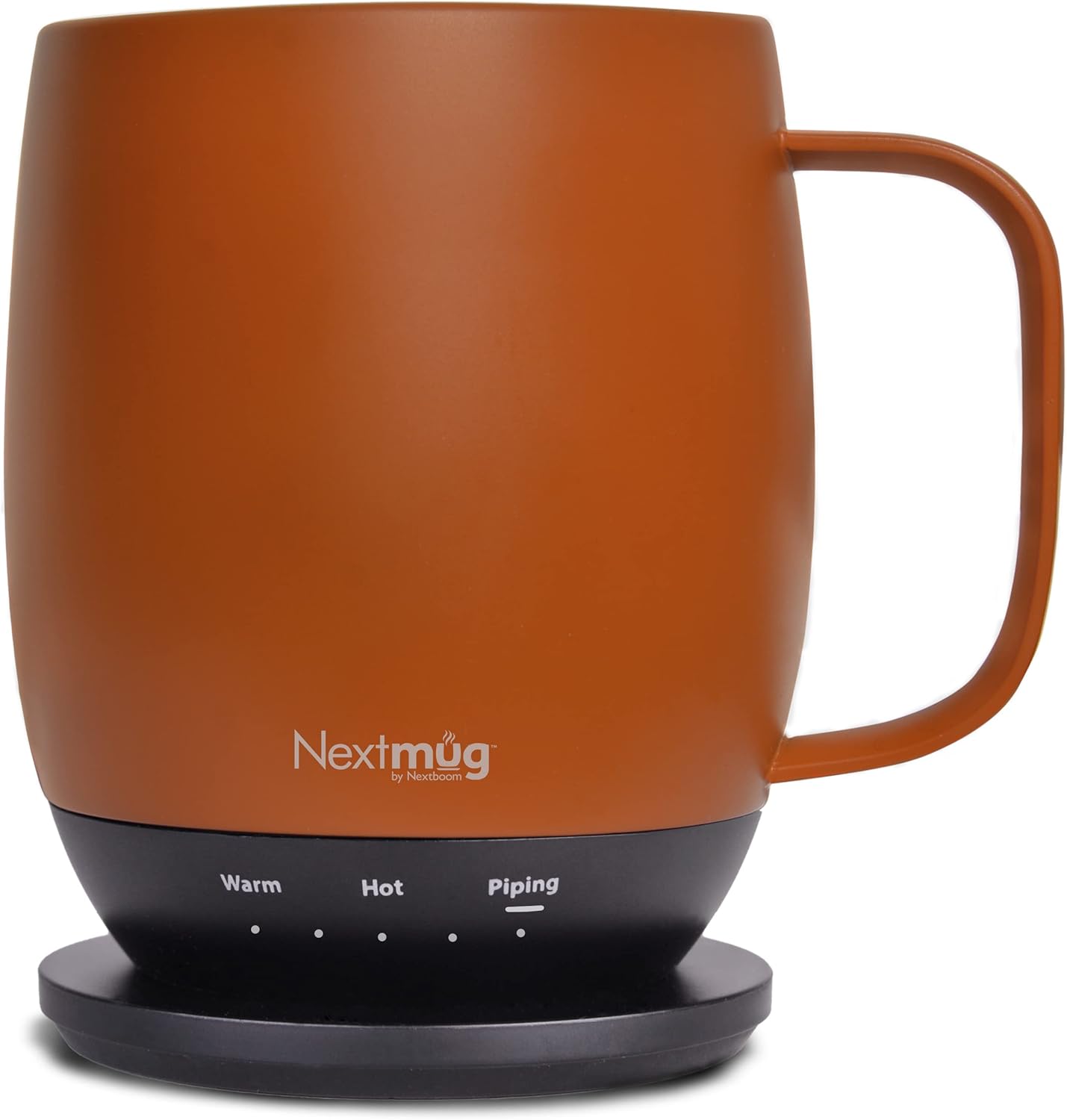 Nextmug - Temperature-Controlled, Self-Heating Coffee Mug (Black - 14 oz.)