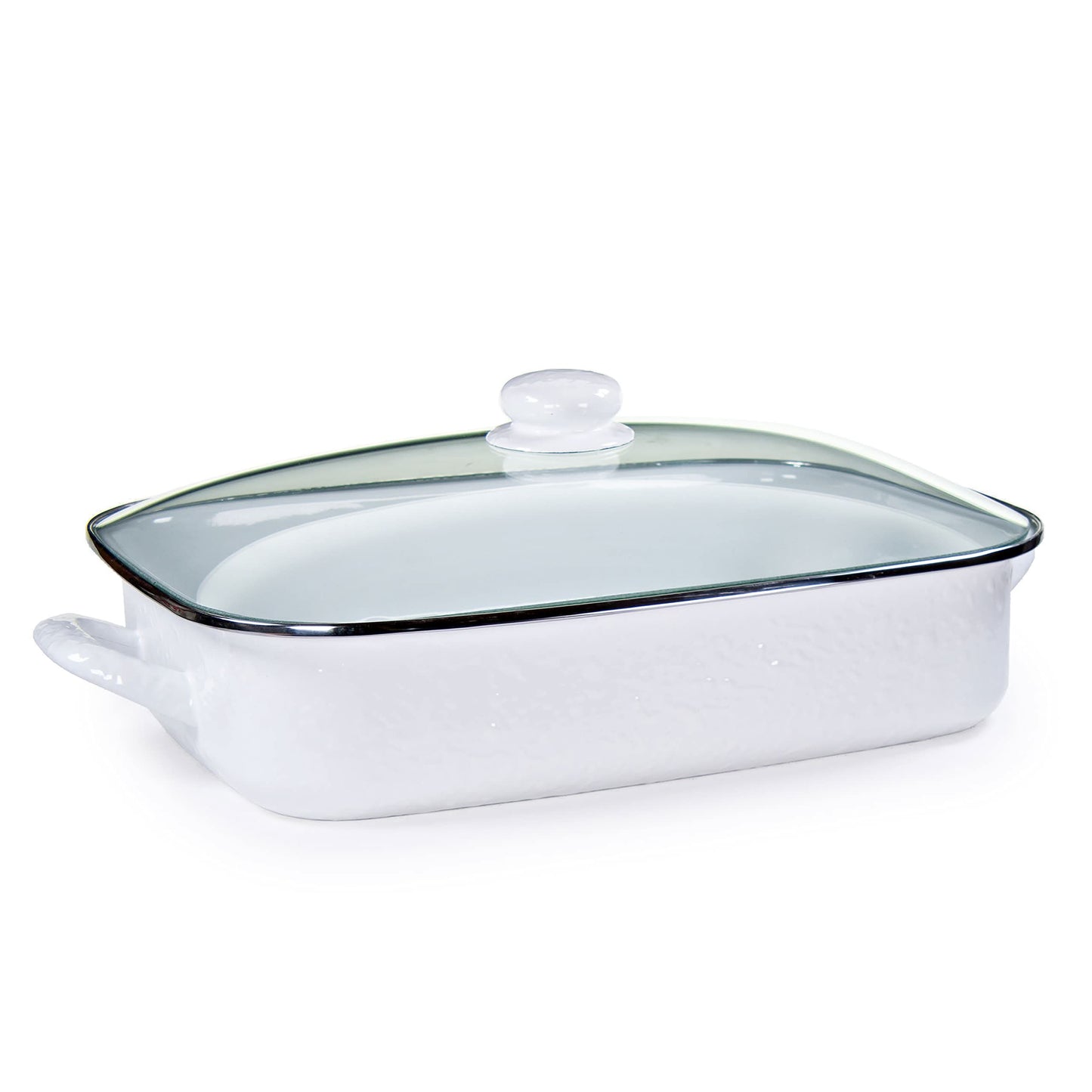 Golden Rabbit Enamelware 10.5qt Roasting Pan