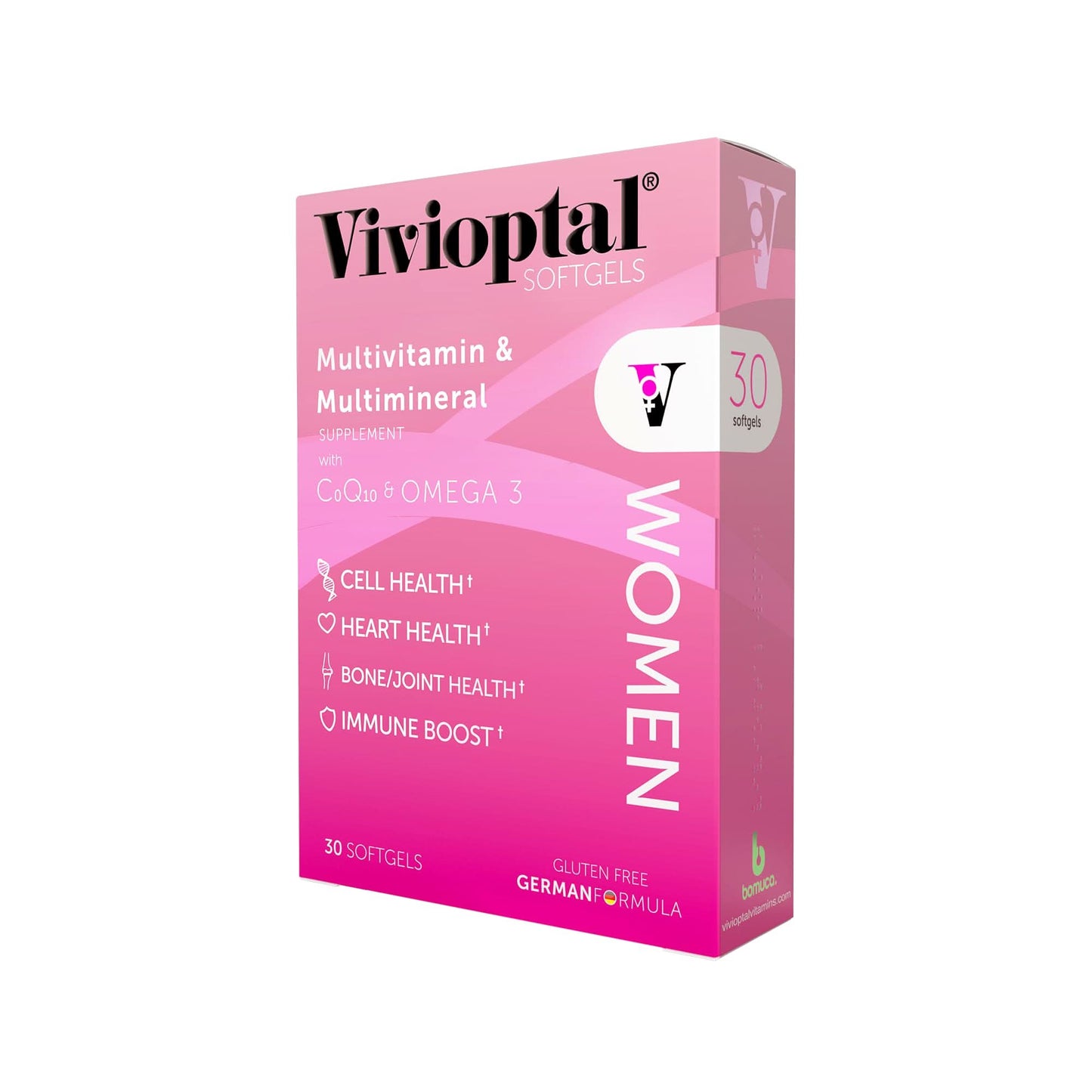 Vivioptal WOMEN Multivitamin & Multimineral Supplement - 30 Capsules