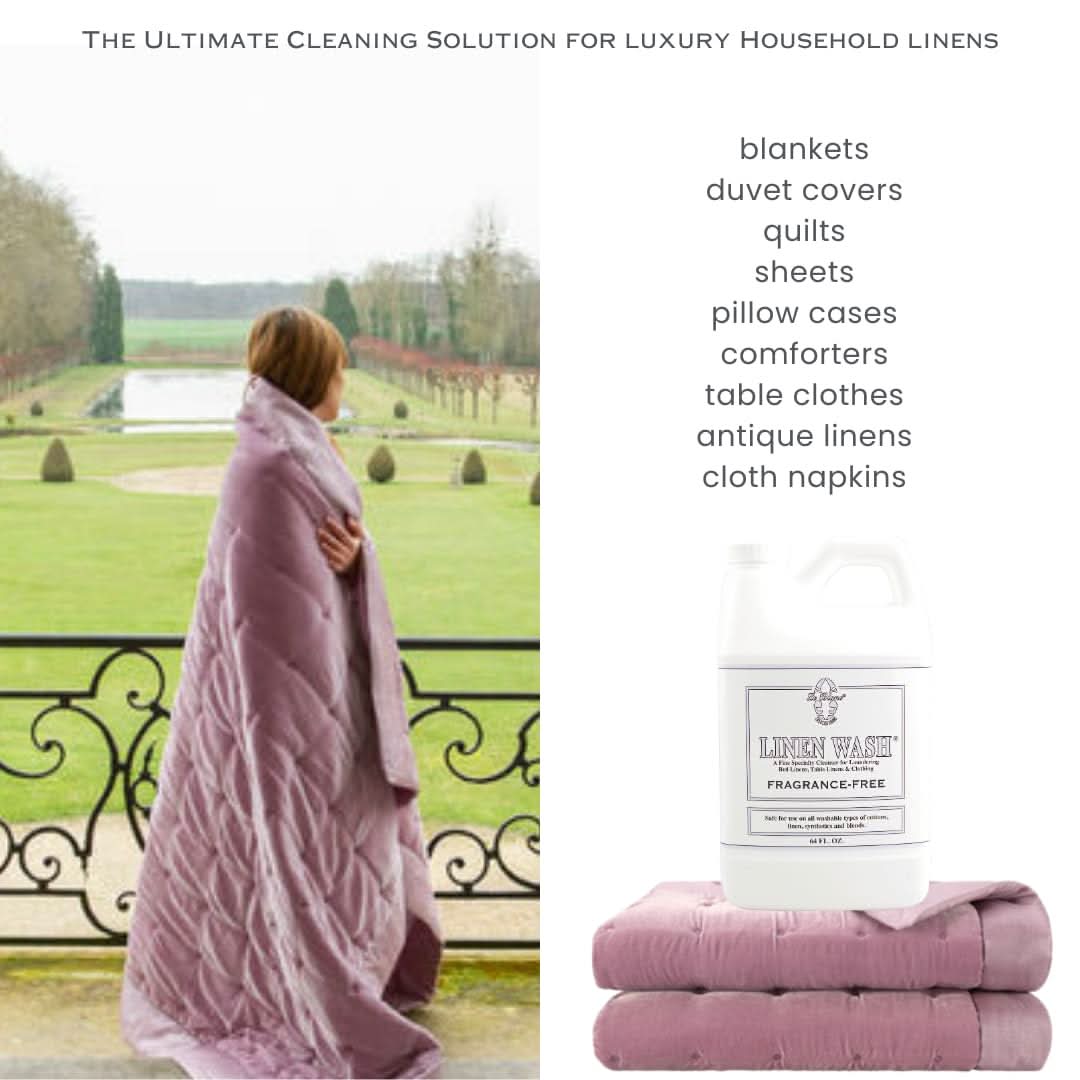 Le Blanc Fragrance Free Linen Wash 64 oz