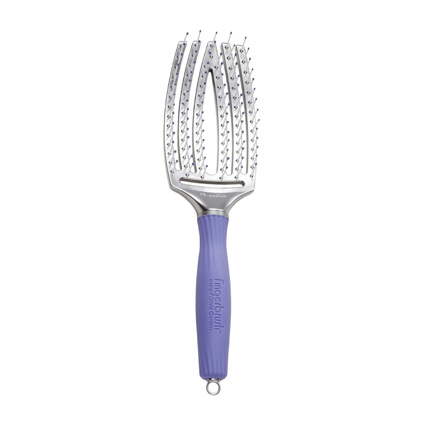 Olivia Garden Fingerbrush Curved & Vented Paddle Hair Brush FB-LG