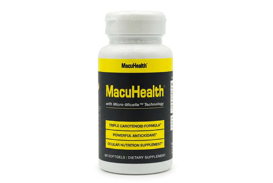 MacuHealth Triple Carotenoid Formula - Eye Vitamins for Adults, 90 Softgels