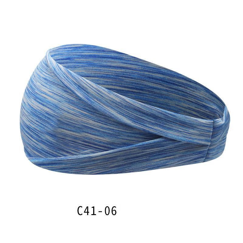 Hairband Sweat-absorbent Solid Color Fashion Yoga