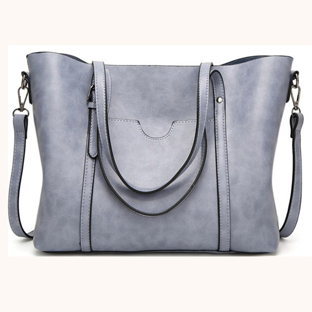Large-Capacity Soft Slouchy Tote Bag