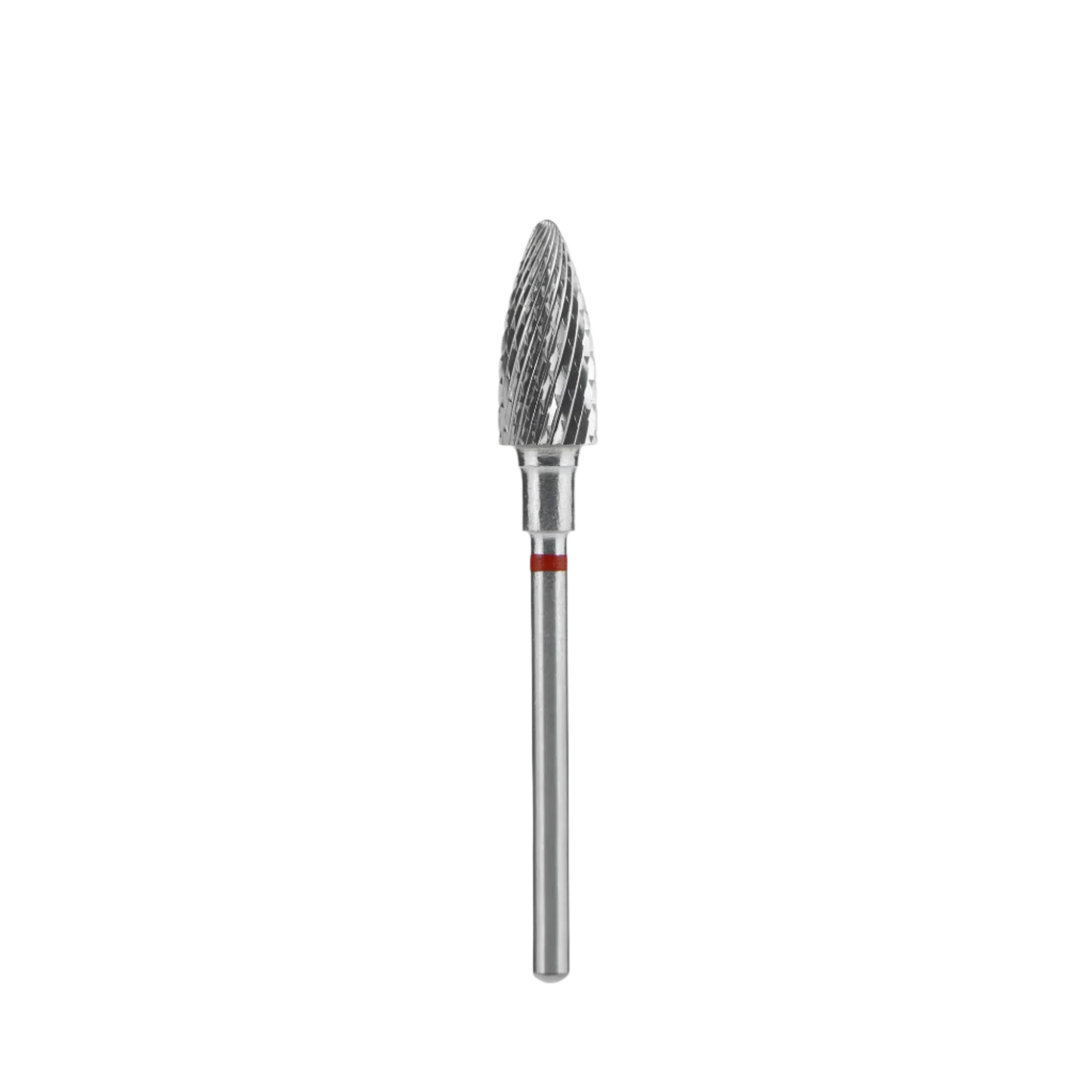 STALEKS - Carbide nail drill bit, "Pine Cone", red hard, 6/14mm (FT110r060/14) (#213)