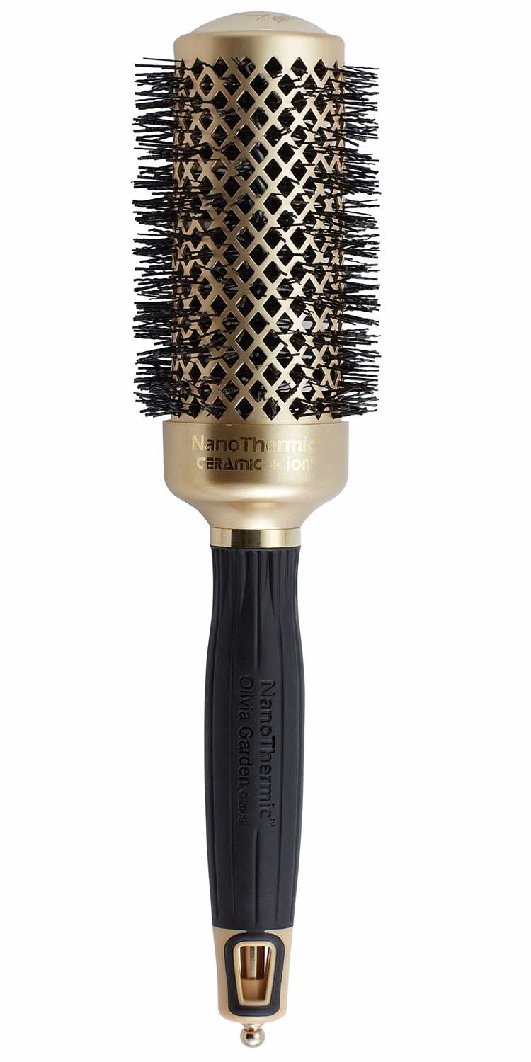 Olivia Garden NanoThermic Ceramic + Ion Hair Brush NT-34G (1 1/4")