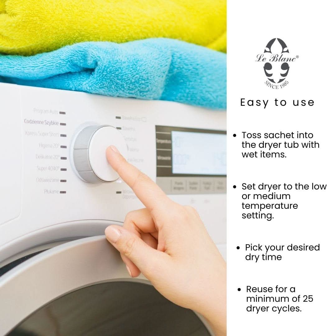 Le Blanc® Portfolio Dryer Sachet - Double Pack
