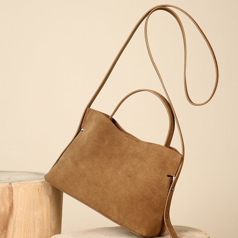Top-Layer Leather Niche Design Bag