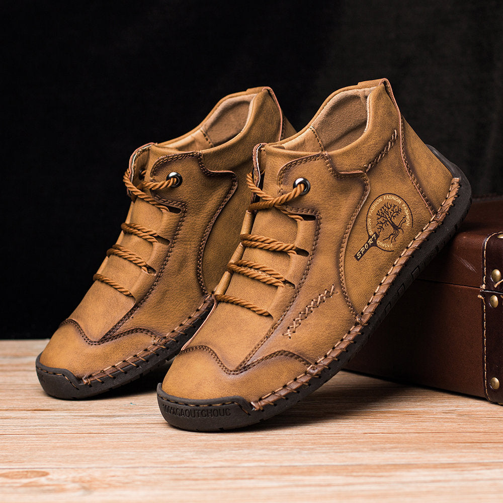 Vintage Hand-Stitched Boots