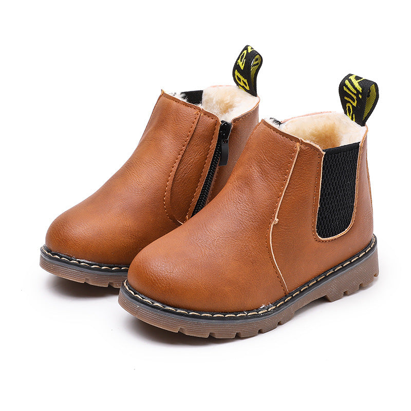 Children's cotton warm Martin boots