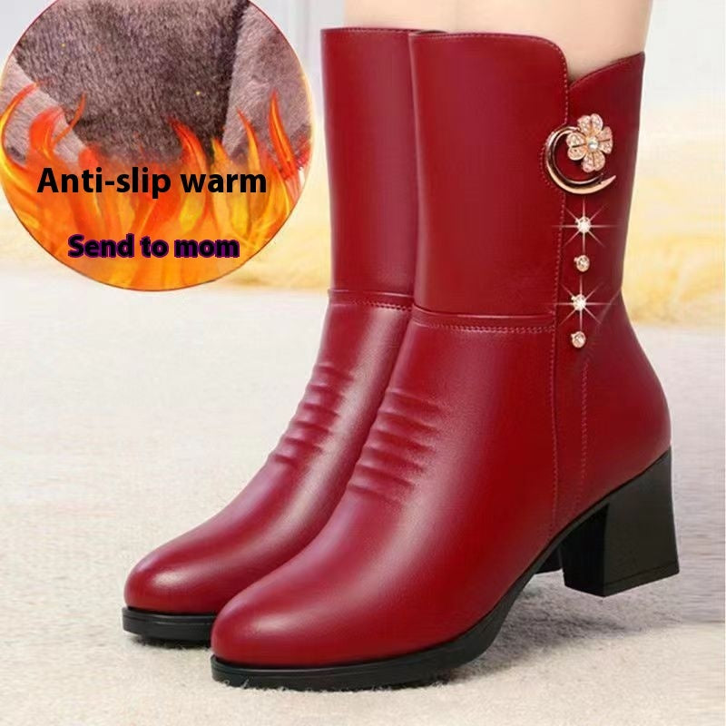 Women's Mid-Calf Martin Boots