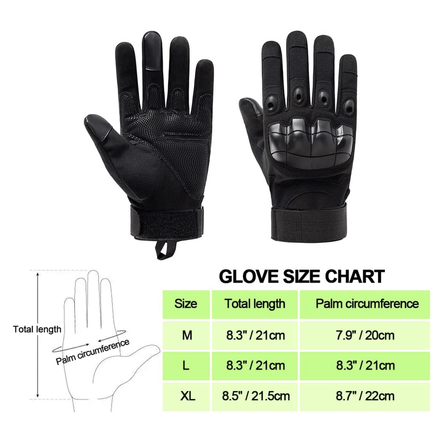 JupiterGear Tactical Military Airsoft Gloves