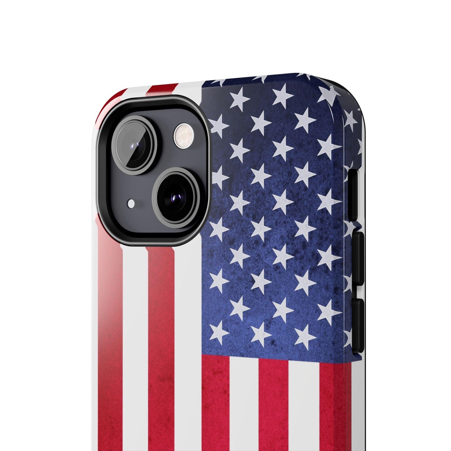 USA Flag Printed Tough Phone Cases