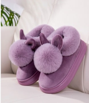 Women's Rabbit Ear Indoor Shoes
