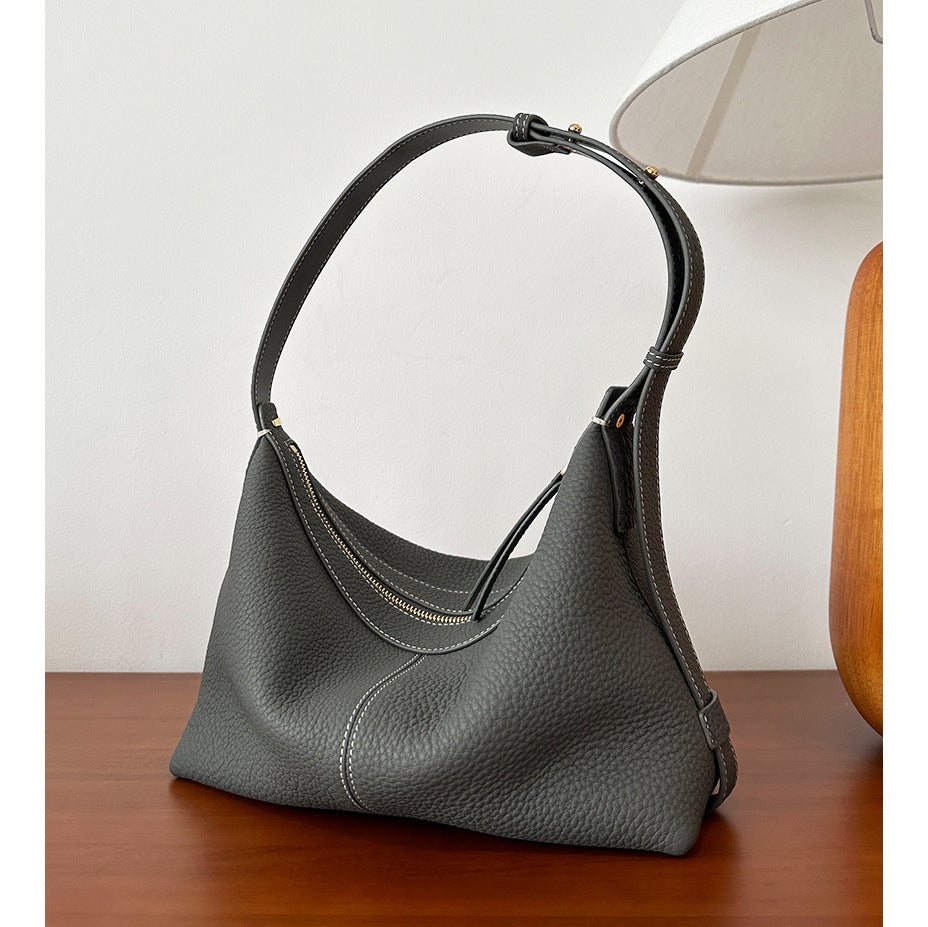 Commuter All-Match Genuine Leather Womens Bag