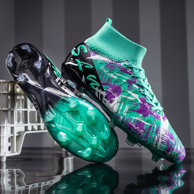 High-top Soccer Shoes For Teens And Children