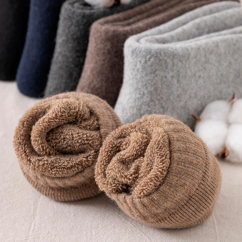 Men's Warm Wool Thickened Fleece Lined Socks