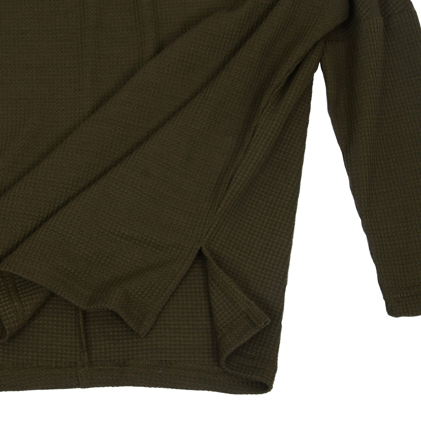 Suéter Oversize de Punto de Waffle con Hombros Descubiertos
