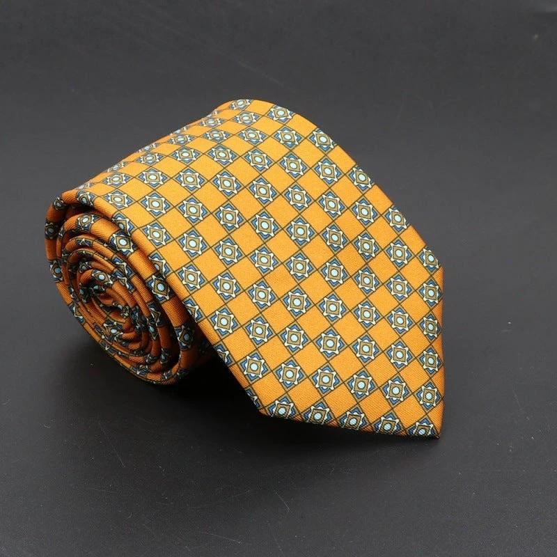 Men's Super Soft Bohemian Silk Ties