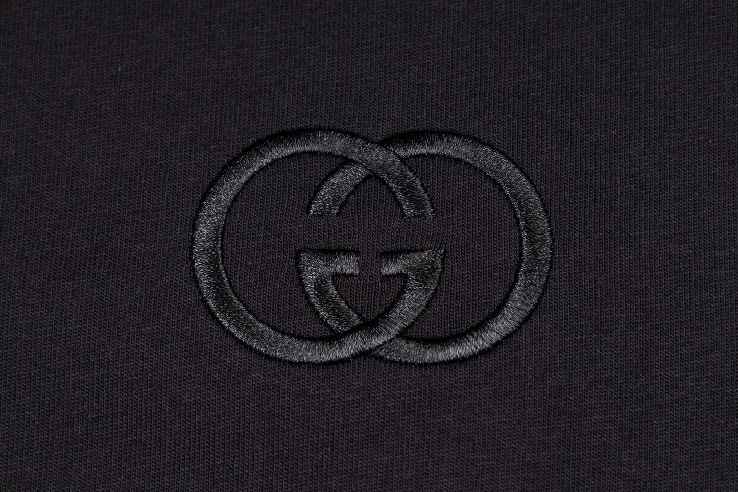 Gucci T-Shirt Without Collar 'Black'