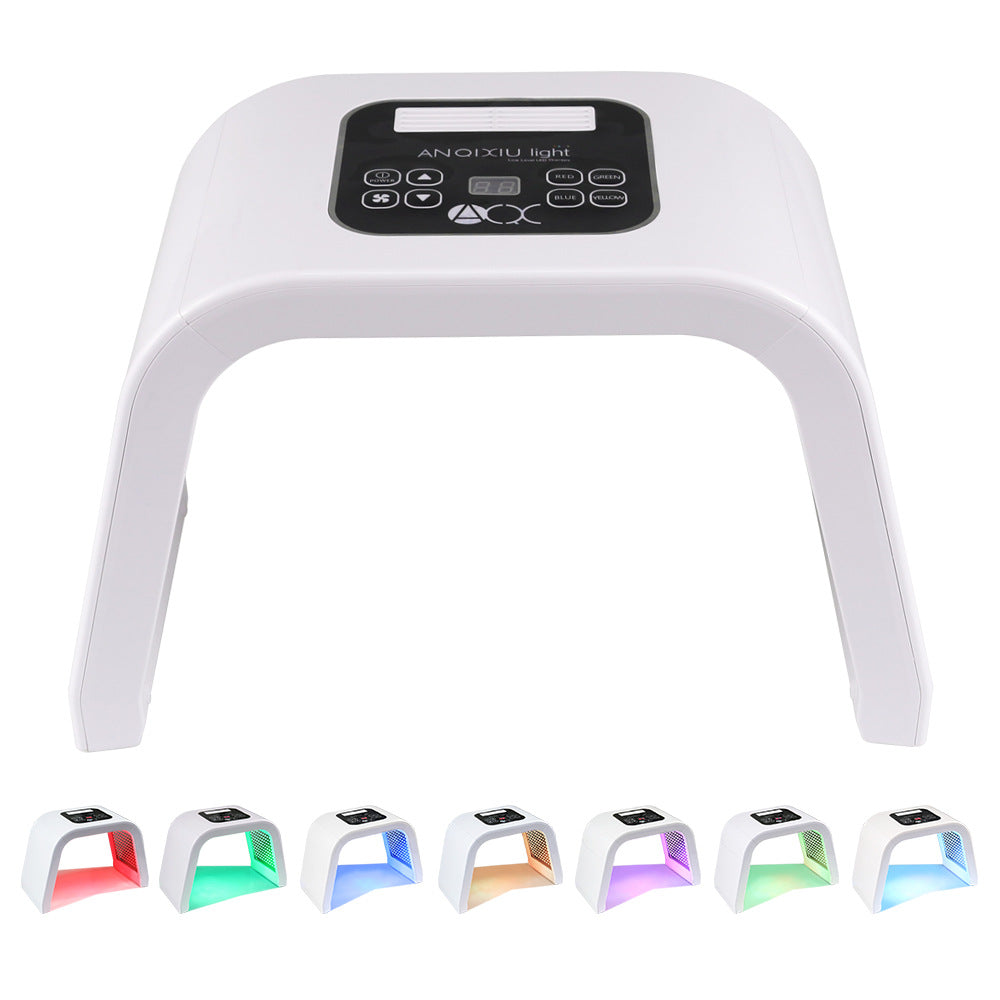 Máscara de terapia de luz LED de 7 colores en PDF para rejuvenecimiento de la piel