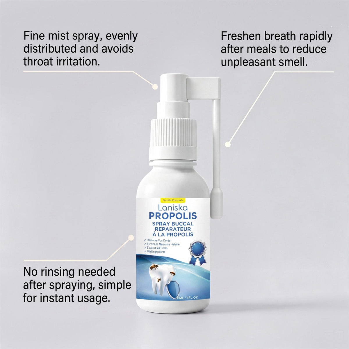 Repairing Oral Spray, 30ML, Oral Care Product for Daily Oral Care