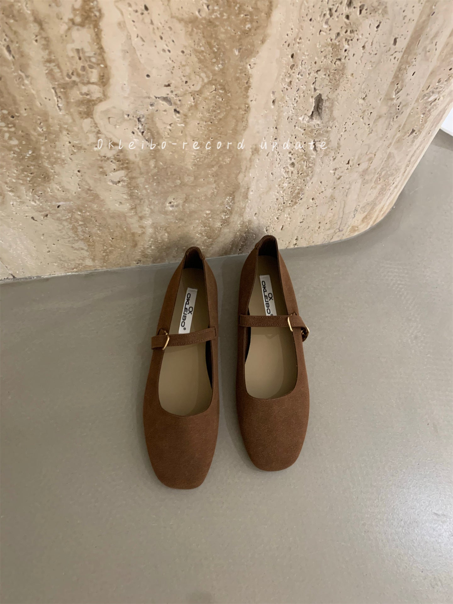 Women's Retro Frosted Flats