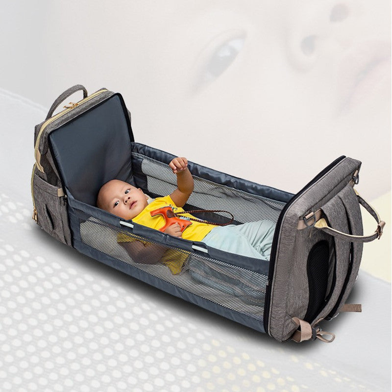 USB Charging Mommy Bed Backpack