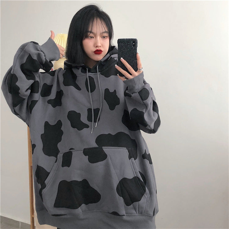 Lazy Style Plus Fleece Hooded Padded Jacket