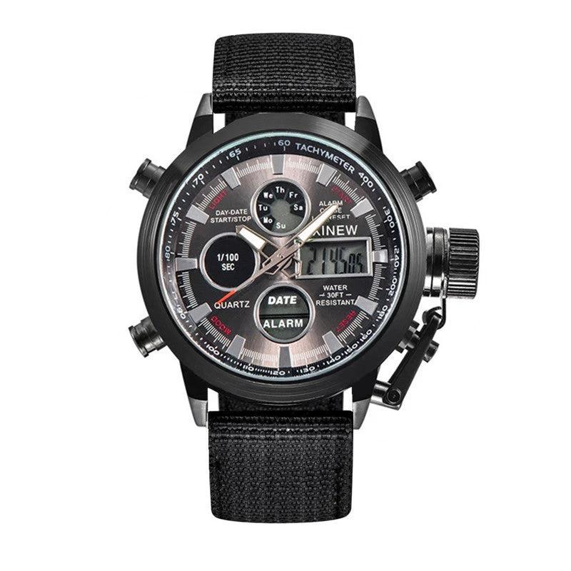 Men's Fashion Belt Multi-functional Watch