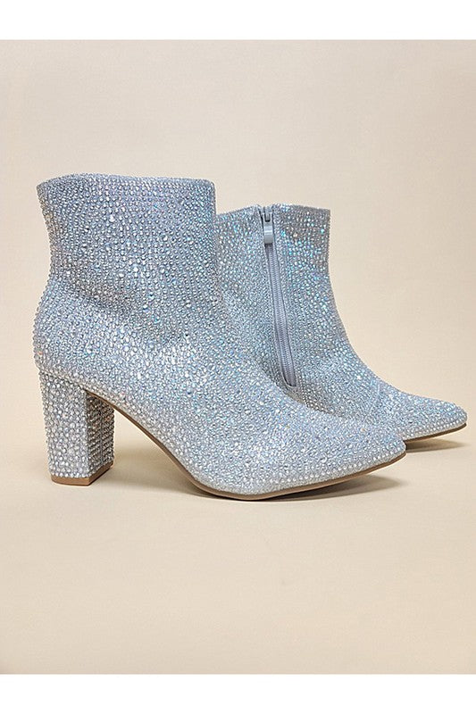 Nashville Rhinestone Booties