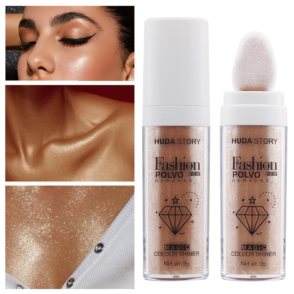 Body & Hair Pearlescent Glitter Powder Makeup
