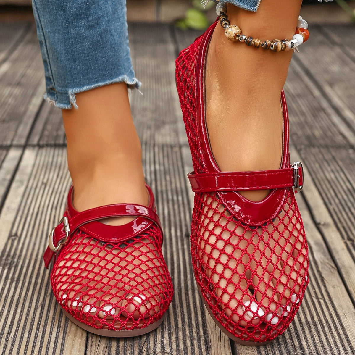 Round Toe Slip-Ons