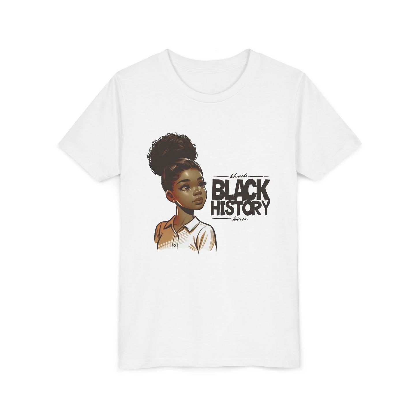 Youth Short Sleeve Tee for Black History Month, Celebrate Diversity, Kids' Education Shirt, Cultural Awareness Tee, Gift for Young Scholars